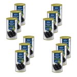 Lot 12x olive noire d�noyaut�e - bo�te 345g