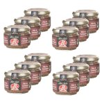 Lot 12x pt de campagne au poivre de sichuan - label rouge - pot 180g