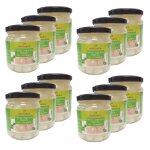 Lot 12x petits oignons blancs au vinaigre - pot 200g