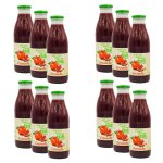 Lot 12x pur jus de grenade bio - bouteille 75cl Lot 12x pur jus de grenade bio - bouteille 75cl