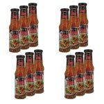 Lot 12x sauce pour assaisonnement - flacon 250ml