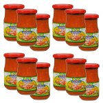 Lot 12x sauce bolognaise bio - louis martin - pot 190g