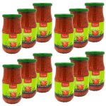 Lot 12x sauce tomate au basilic - pot 350g