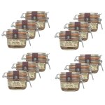 Lot 12x terrine de campagne au st - emilion - pot 140g