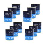 Lot 12x thon naturel entier - bo�te 800g