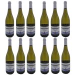 Lot 12x vin blanc 1�re escale bio - muscadet - bouteille 750ml