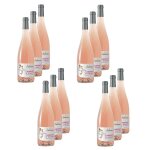 Lot 12x vin rosé ambroisie cabernet d'anjou aoc - loire - bouteille 750ml Lot 12x vin rosé ambroisie cabernet d'anjou aoc - loire - bouteille 750ml
