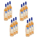 Lot 12x vin ros� bandol - bouteille 750ml