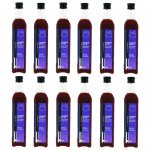 Lot 12x vinaigre de vin rouge echalote - marcel recorbet - bouteille 500ml