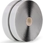 Lot de 2 bandes d'�tanch�it� auto - adh�sives noires en butyle 2, 5 cm x 10 m pour r�paration de v�hicules ...