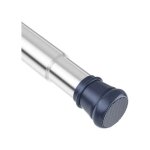 Lot de 2 barres de douche t�lescopiques 75 - 170 cm, tringle � rideau sans per�age, acier renforc� 25 ...