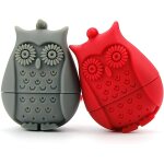 Lot de 2 boules a thé en silicone en forme de chouette Lot de 2 boules a thé en silicone en forme de chouette