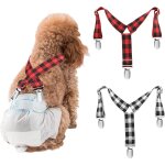 Lot de 2 bretelles douces pour chien femelle, jupe pour chien, robe pour chiens de petite, moyenne et ...