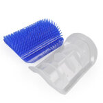 Lot de 2 brosses de toilettage pour chat, grattoir pour visage de chat, peignes de massage pour chat ...