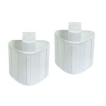 Lot de 2 cartouches anti - calcaire pour centrales vapeur powersteam rowenta - liberty calor