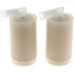 Lot de 2 cassettes anti - calcaire pour centrale vapeur domo do7074s - ac