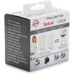 Lot de 2 cassettes anti - calcaire pour centrales vapeur easy steam, liberty, fasteo tefal - calor - ...