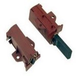 Lot de 2 charbons moteur lave - linge (49028931 candy ariston hotpoint hoover indesit rosieres)