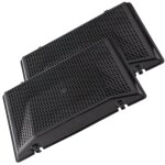 Lot de 2 filtres charbon type 37 amc962 (52406 - 2873) hotte (484000008786 481249038015 ariston hotpoint ...