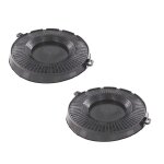 Lot de 2 filtres charbon type 48 amc037 d'origine hotte (484000008783 480122101262 candy privileg aeg ...