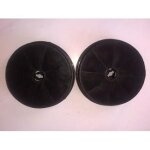 Lot de 2 filtres charbon acm62 fch628 hotte candy hb612gr