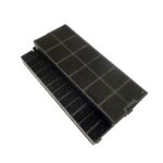 Lot de 2 filtres charbon fch260 acm26 (124048 - 2813) hotte (49016876 49016877 airlux samsung candy rosieres ...