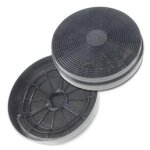 Lot de 2 filtres � charbon hotte (as0015184 49037930 brandt rosieres candy continental edison sauter ...