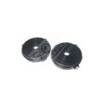 Lot de 2 filtres  charbon hotte (cr230 484000008655 rosieres airlux candy climadiff)