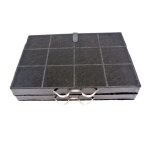 Lot de 2 filtres charbon rectangulaire type 38 dkf38 hotte (481948048338 neff whirlpool bauknecht siemens ...