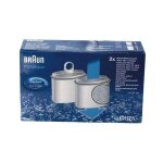 Lot de 2 filtres a eau kwf2 pure aqua pure coffee brita (104465 - 6002) cafetire expresso (0x63112770 ...