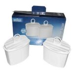 Lot de 2 filtres a eau kwf2 pure aqua pure coffee brita cafetiere braun kf140