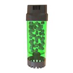 Lot de 2 filtres a lit fluidis� pour aquarium avec pierre a air et filtre eponge, lh - 600 et lh -