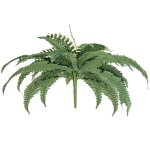 Lot de 2 foug�res artificielles - duoku - imitation boston - plante suspendue avec 35 feuilles - id�ale ...