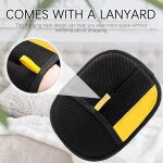 Lot de 2 gants de toilettage double face pour chien et chat, gants anti - poils s et lavables, enl�ve ...