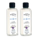 Lot de 2 parfums lampe berger linge frais