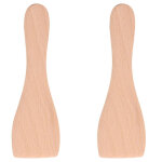 Lot de 2 pelles en bois pour po�lon spatules raclette raclette gril wok (as306003 tefal moulinex)