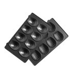 Lot de 2 plaques mini madeleines gaufrier croque - monsieur (xa801512 tefal) Lot de 2 plaques mini madeleines gaufrier croque - monsieur (xa801512 tefal)