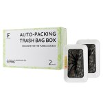 Lot de 2 sacs poubelle pour bac a liti�re furbulous cat, remplissage et fermeture automatiques 16 fois ...