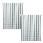 Lot de 2 stores a enroulement hwc - d52, store a enroulement lat�ral, 100x160cm protection solaire opaque ...