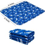 Lot de 2 tapis de dressage r�utilisables pour chiens 90x80 cm, al�se lavable absorbante 4 couches, base ...