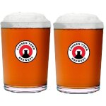 Lot de 2 verres a bi�re camden town brewery 50 cl, officiel et neuf