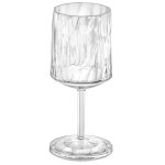 Lot de 2 verres a vin superglas koziol