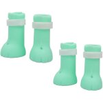 Lot de 20 254 couvre - bottes anti - griffures pour chat, gants en caoutchouc rglables, protge - pattes ...