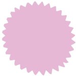 Lot de 20 tulles à dragées bords dentellés Lot de 20 tulles à dragées bords dentellés
