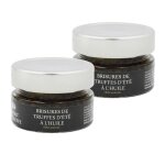 Lot 2x brisures de truffes d'été - pot 50g Lot 2x brisures de truffes d'été - pot 50g