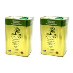 Lot 2x huile d'olive extra vierge de crte aop - orino - bidon 3 litres