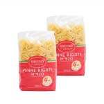 Lot 2x p�tes mini penne rigate n920 cuisson express - paquet 500g