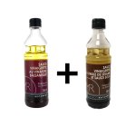 Lot 2x350ml - sauces vinaigrettes : a l'huile de s�same et sauce soja + vinaigre balsamique - fabriqu�e ...