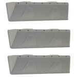 Lot de 3 aubes de tambour d'origine lave - linge (dc66 - 00523a samsung)