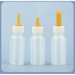 Lot de 3 biberons en silicone pour petits animaux, chiens et chats Lot de 3 biberons en silicone pour petits animaux, chiens et chats